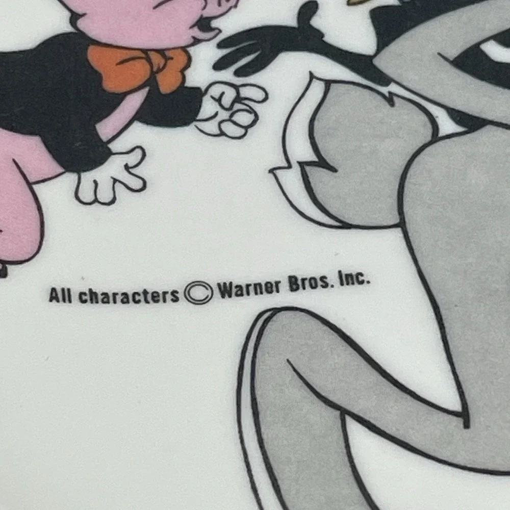 Looney Tunes Melamine Plate Warner Bros. Tweety Sylvester WE Coyote Road Runner